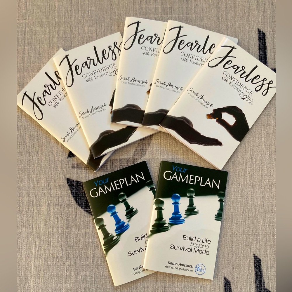 Sarah Harnisch Fearless and Your Gameplan mini books